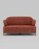 Диван Stool Group Кэнди vd-dv-candy-cm63 коралловый, букле фото 3