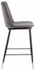 Стул барный Stool Group Мелисса FDC9055C DARK GREY FUT-81 велюр темно-серый фото 3