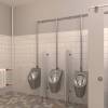 Писсуар Стальные решения AN-P001 антивандальный фото 5