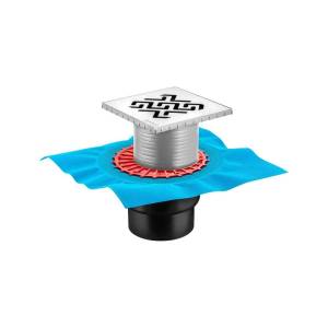 Душевой трап Berges Zentrum Antik 091465 15x15 см, хром