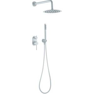 Душевой комплект Boheme Uno 464-MW белый, с внутренней частью