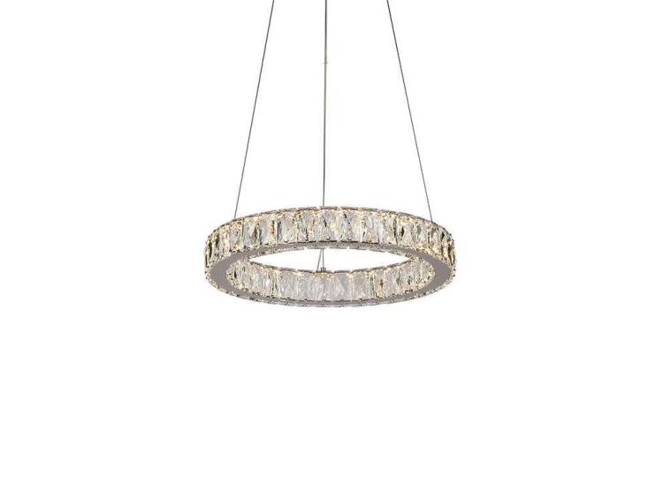 Подвесная светодиодная люстра Newport Krista 8580/40 C chrome