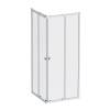 Душевой уголок Am.Pm Sunny W87G-403-8080-MT профиль серебро, стекло прозрачное, 80x80