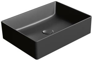 Раковина GSI Kube X 942926 черный матовый, 50x37