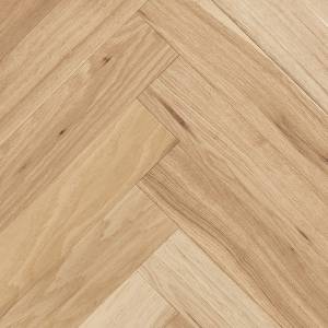 Инженерная доска Wood Bee Herringbone Дуб Натур Браш 600x92x12 мм