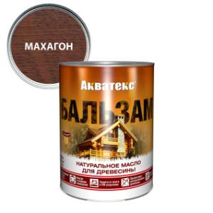 Масло для древесины Акватекс Бальзам махагон 0.75 л