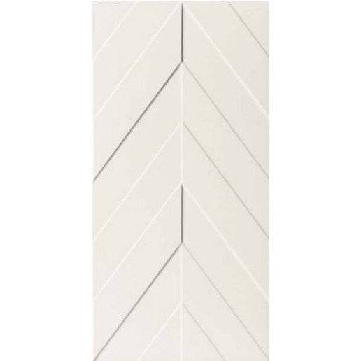 Керамическая плитка Marca Corona 4D Chevron White Matt 40x80