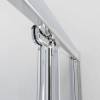Душевой уголок Vincea Garda VSR-1G9090CL 90x90 см, профиль хром, стекло прозрачное фото 4