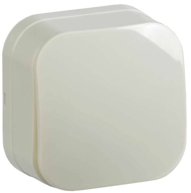 Выключатель 1-клавишный IEK Glory EVH10-K33-10 кремовый