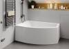 Акриловая ванна Vagnerplast Veronela 160x105 L ультра белый фото 4