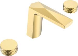 Смеситель для раковины Boheme Venturo 150-G-DIAMOND Золото
