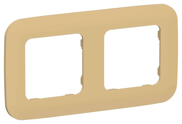 Рамка 2-постовая IEK Flite FI-M22-31-20-K89 шамуа