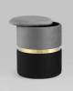 Пуф-сундук Stool Group Кэрри 19A060VA-8167-55/70 серо-черный с ящиком фото 2
