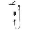 Душевой комплект Wonzon & Woghand WW-88939003-MB черный