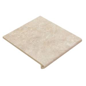 Ступень Gres de Aragon Petra 970446 Peldano Redondo Beige Antideslizante 30x33