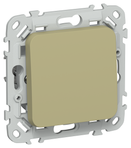 Выключатель 1-клавишный перекрестный IEK Flite FI-V13-0-10-K26 оливковый