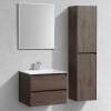 Мебель для ванной Vincea Luka 60 2 ящика, темный дуб