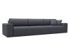 Прямой диван Лига Диванов Лига-036 НПБ Классик Лонг 127673 GRIFON 15 серый