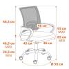 Кресло компьютерное Tetchair BM-520M 24592 серый фото 12