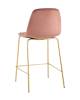 Набор из 2 полубарных стульев Stool Group Валенсия SN OS-001CB HLR-44 gl X2 розовый, золотые ножки фото 6