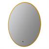 Зеркало Art&Max Sanremo AM-San-770-DS-F-Gold античное золото, с подсветкой, 77x77 фото 13