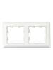 Рамка 2-постовая IEK Brite BR-M22-12-K01 белый фото 2