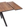 Стол Tetchair Vigo 20622 дуб вотан/чёрный 80x75x120 фото 8