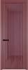 Межкомнатная дверь Profil Doors 3 AGP цвет профиля Красный антрацит, стекло безопасное 6 мм фиолетовое шпион 600x2000
