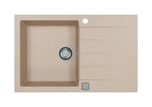 Мойка кухонная Alveus Granital Cadit 20 1132023 Terra - G22 с сифоном, 79x50