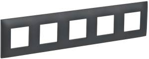 Рамка 5-постовая IEK Skandy SK-M52-K48 титан