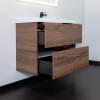 Тумба с раковиной Comforty Селенга-80 00-00021875 дуб темно-коричневый фото 5