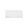 Столешница Misty Скарлет 4623723857537 100 см solid surface, белый, 1 вырезом фото 2