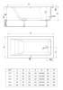 Ванна из искусственного камня Creto Venezia 1-1114 белая, 170x80 фото 6