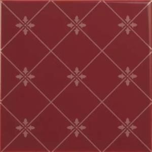Керамическая плитка Ape Ceramica Noblesse S001222 Delis Burdeos 20x20