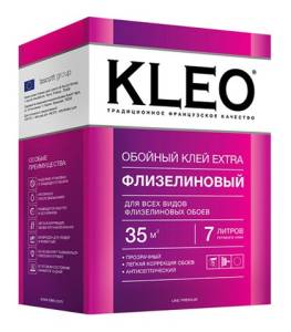 Клей для флизелиновых обоев Kleo Extra 35м2, 250 г