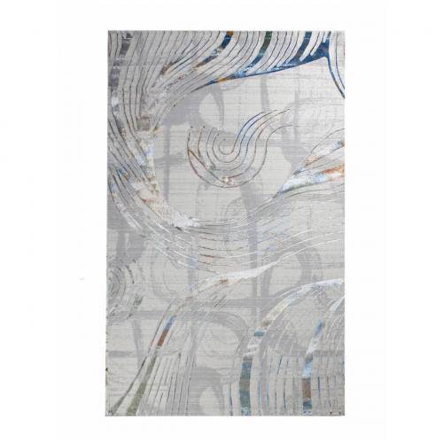 Ковер Balat Vena 0936A GREY_MULTI Прямоугольник 0.8x1.5