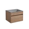 Тумба под раковину Vincea Chiara VMC-2C600NO 600 подвесная, 1 выкатной ящик soft-close, N.Oak фото 6