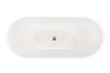 Акриловая ванна Royal Bath Wave RB610102GR белая, 180x80