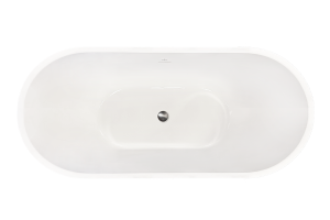 Акриловая ванна Royal Bath Wave RB610102GR белая, 180x80