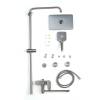 Душевая стойка Aquatek Ника AQ2840BGM оружейная сталь фото 6