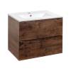 Тумба под раковину Vincea Mia VMC-2MC700RW 700 подвесная, 2 выкатных ящика soft close, R.Wood
