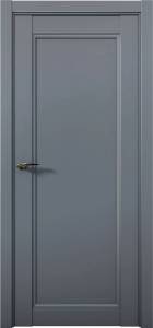 Межкомнатная дверь глухая Brandoors Prime B26 Полотно Антрацит 2000х900