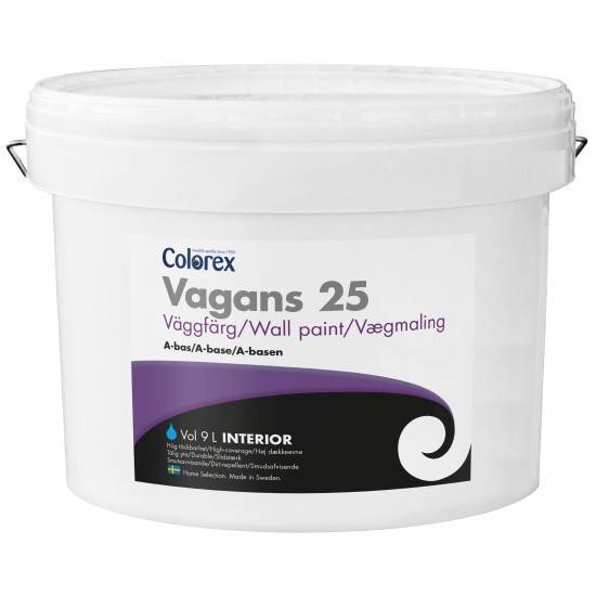 Краска для влажных помещений Colorex Vagans 25 база С 2.7 л