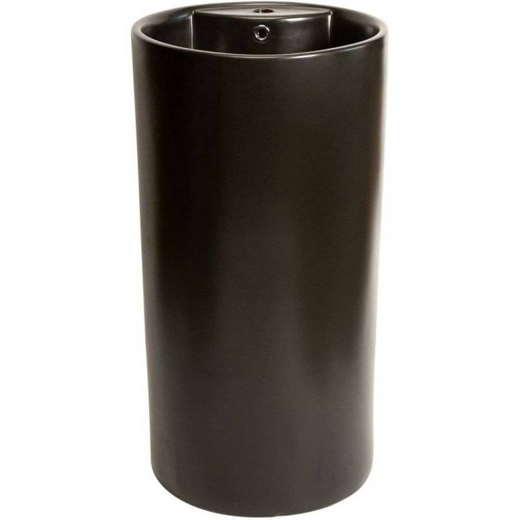 Раковина SantiLine SL-4003MB 45 см, черная матовая