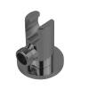 Душевой комплект Vincea Inspire VSFW-4I212GM встраиваемый, двухрежимный, вороненная сталь фото 9