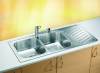 Мойка кухонная Alveus Elegant 70 1009386 Sat-90 с сифоном, 111x51 фото 2
