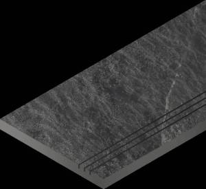 Ступень Italon Материя X2 620090001212 Титаниум закругленный грип правый 30x120