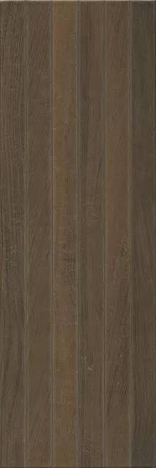 Керамическая плитка Kerama Marazzi Семпионе 13096TR коричневый темный структура обрезной 30x89.5