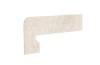 Плинтус Exagres Petra Zanq. Fiorentino Bone Izquierda левый 39.5x17.5x7.5