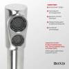 Смеситель для кухни BOND Smart B65-0400 под фильтр с краном для питьевой воды, сталь фото 4